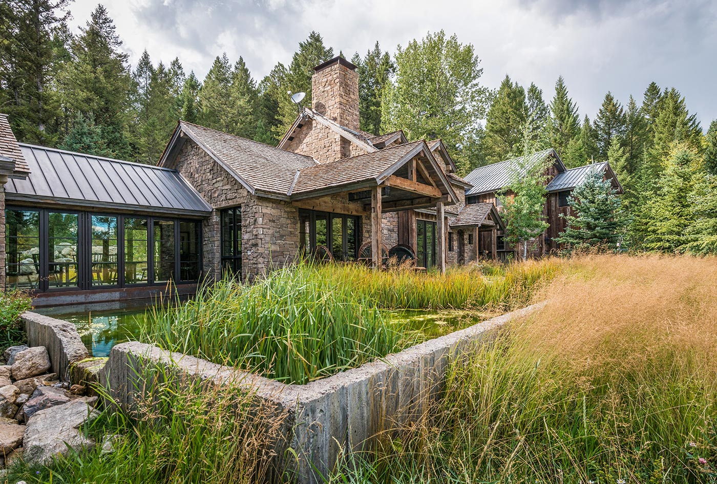 JLF Architects Design Build Firm Montana - Fishcreek Woods