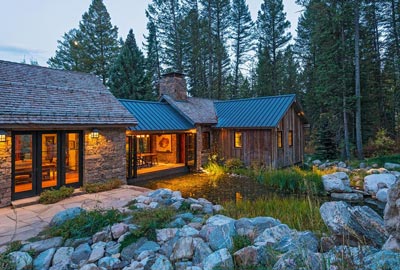 JLF Architects Design Build Firm Montana - Fishcreek Woods